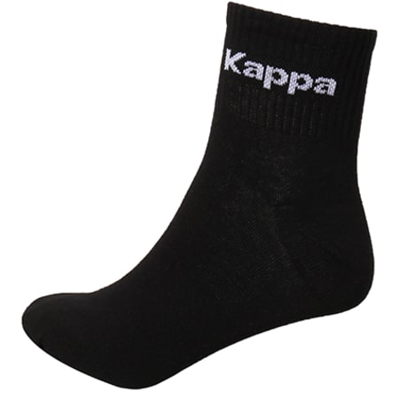 Kappa - Lot De 3 Paires De Chaussettes 302SE70 Noir 