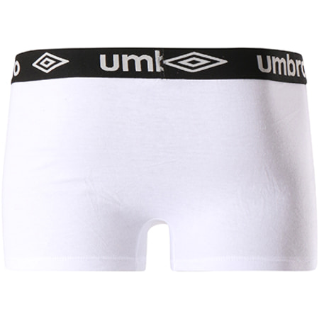 Umbro - Boxer Brief Blanc Noir