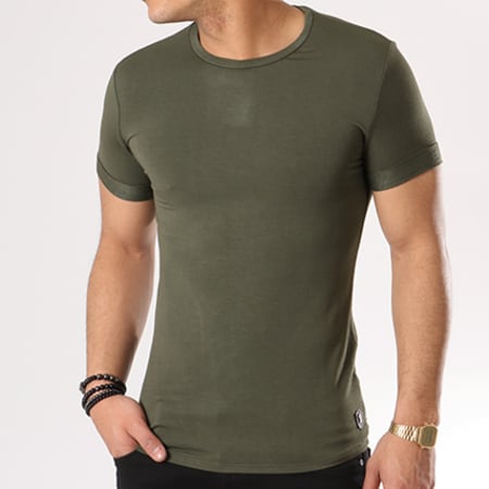 Uniplay - Tee Shirt UY162 Vert Kaki