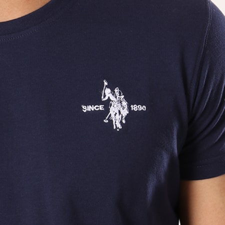 US Polo ASSN - Tee Shirt Sunwear Basic Bleu Marine