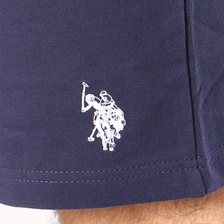 US Polo ASSN - Short Jogging USPA Fleece Bleu Marine
