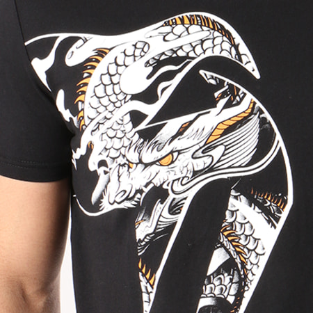 Venum - Tee Shirt Giant X Dragon Noir Blanc
