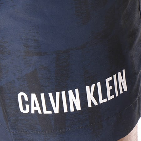 Calvin Klein - Short De Bain Medium Drawstring-Lo 0148 Bleu Marine