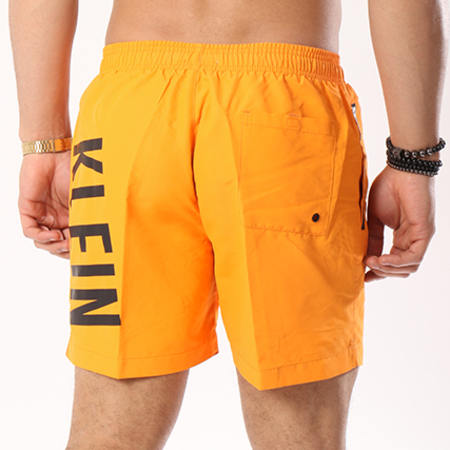 Calvin Klein - Short De Bain Medium Drawstring 0150 Orange