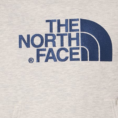 The North Face - Sweat Capuche Drew Peak PLV Gris Chiné Bleu Marine