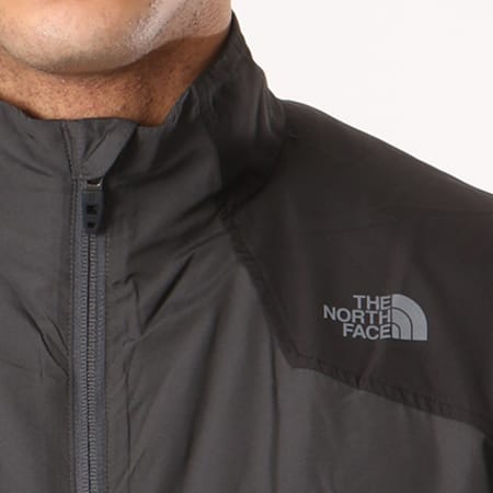 The North Face - Coupe-Vent Reeactor Gris Anthracite Noir 