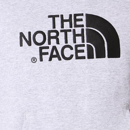 The North Face - Sweat Capuche Drew Peak Gris Chiné Noir