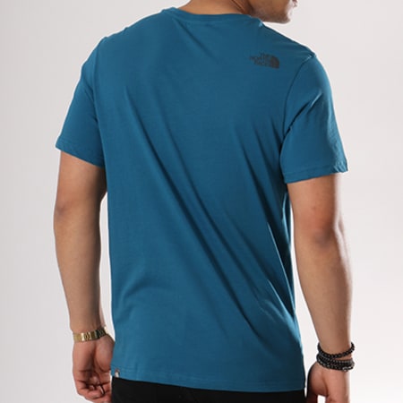 The North Face - Tee Shirt Simple Dome Bleu Canard