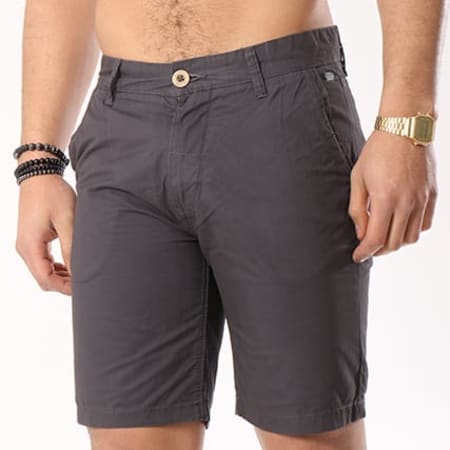 Blend - Short Chino 20704861 Gris Anthracite
