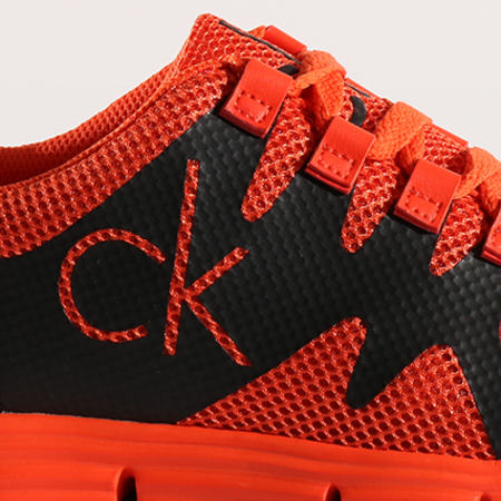 Calvin Klein - Baskets Murphy Mesh Rubber Spread SE8525 Accent Orange Black