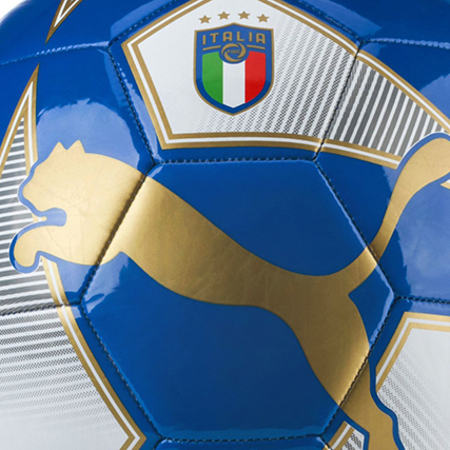 Puma - Ballon FIGC Italia 082918 Bleu Ciel Blanc Doré