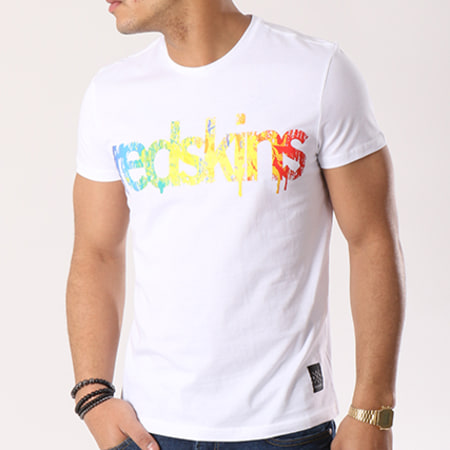 Redskins - Tee Shirt Redbow Handy Blanc