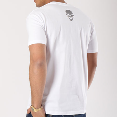 Untouchable - Tee Shirt Camo Blanc Gris Camouflage