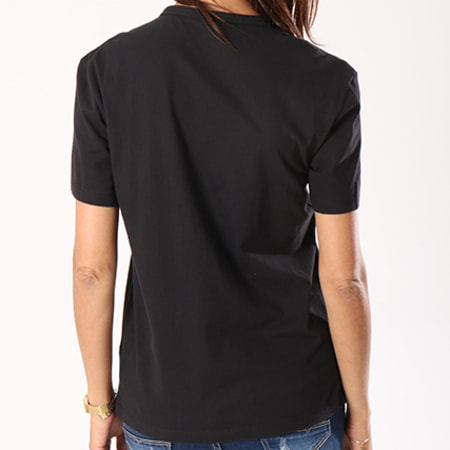 Calvin Klein - Tee Shirt Femme QS6105E Noir