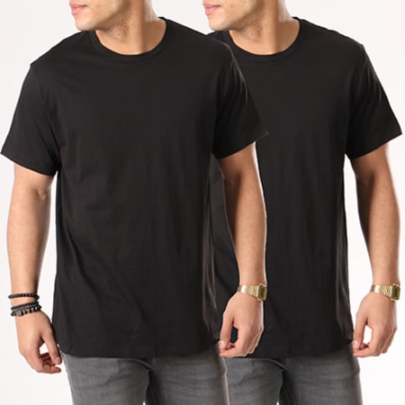 Calvin Klein - Lot De 2 Tee Shirts NB1542A Noir