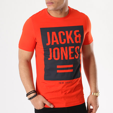 Jack And Jones - Tee Shirt Holy Rouge Noir