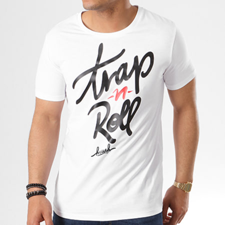 KPoint - Tee Shirt Trap N Roll Blanc