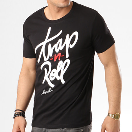 KPoint - Camiseta Trap N Roll Negra