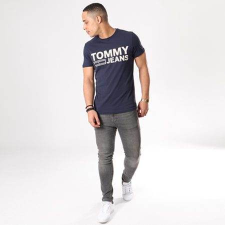Tommy Hilfiger - Tee Shirt Basic 2192 Bleu Marine