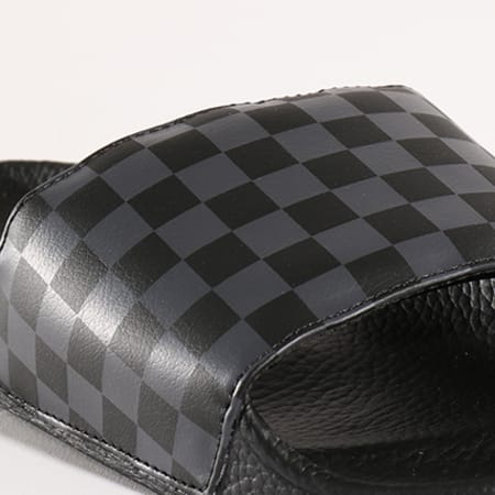 Vans - Claquettes Slide-On Checkerboard Black Asphalt