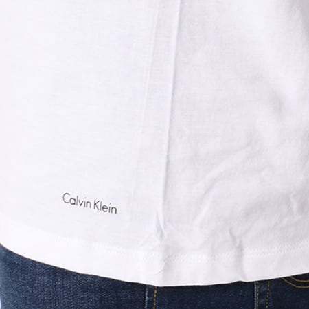 Calvin Klein - Lot De 2 Tee Shirts NB1542A Blanc