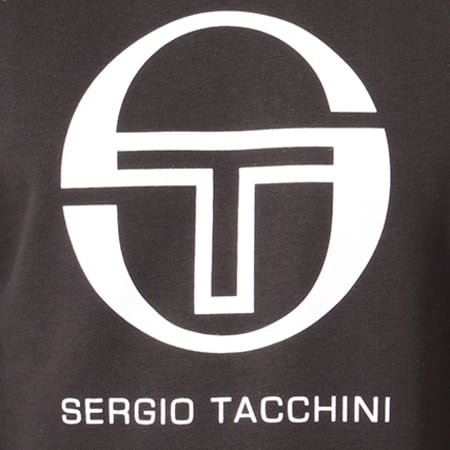 Sergio Tacchini - Sweat Crewneck Zelda Gris Anthracite Blanc