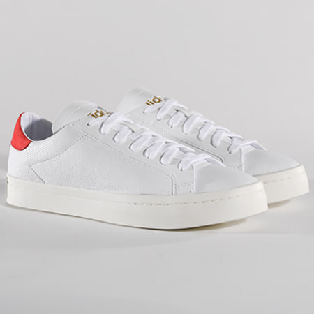 Adidas Originals - Baskets Court Vantage CQ2566 Footwear White Red