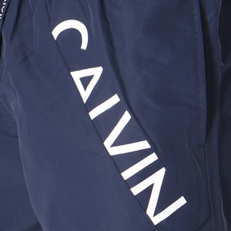 Calvin Klein - Short De Bain Medium Drawstring 0168 Bleu Marine