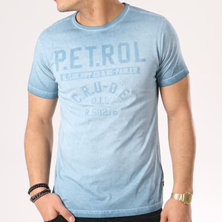 Petrol Industries - Tee Shirt TSR633 Bleu Clair