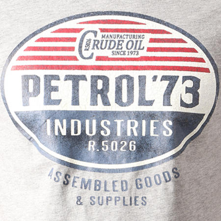 Petrol Industries - Tee Shirt TSR697 Gris Chiné