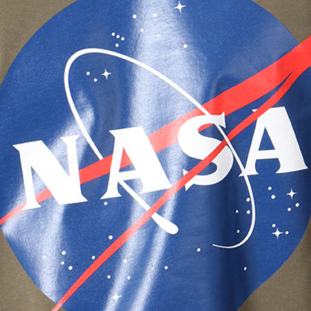 NASA - Tee Shirt Insignia Front Vert Kaki