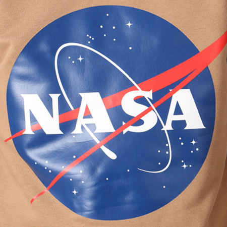NASA - Sweat Crewneck Insignia Front Camel