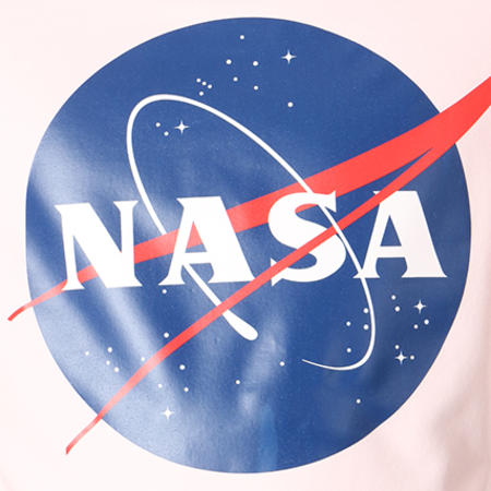 NASA - Sweat Capuche Insignia Front Rose Pale