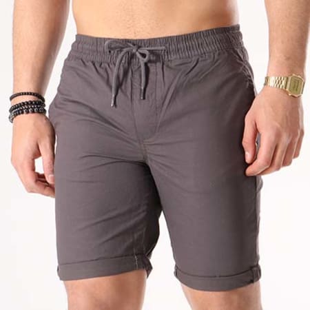 Crossby - Short Chino Sun Gris Anthracite