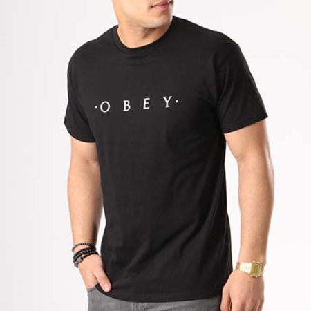Obey - Tee Shirt Novel Noir 