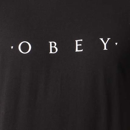 Obey - Tee Shirt Novel Noir 