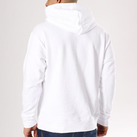 Obey - Sweat Capuche Authentic Blanc