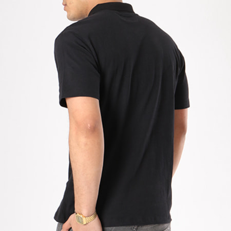 Obey - Polo Manches Courtes Palisade Noir