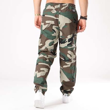 Obey - Jogger Pant Easy Marron Vert Kaki Camouflage