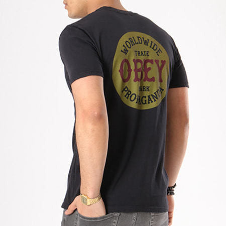 Obey - Tee Shirt Trademark Noir