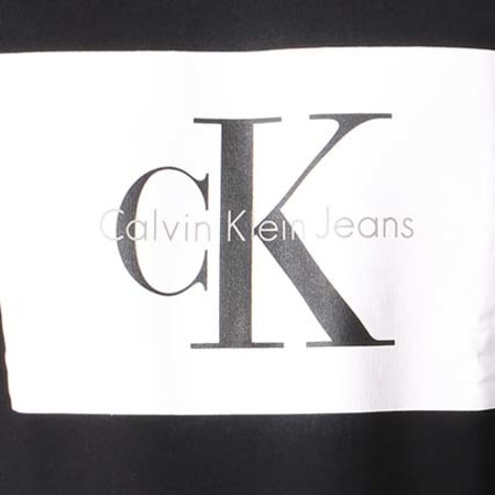 Calvin Klein - Sweat Crewneck Hotoro 6988 Noir Blanc