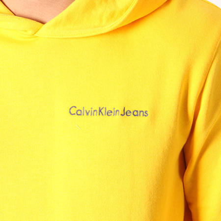Calvin Klein - Sweat Capuche Horos 2 Jaune