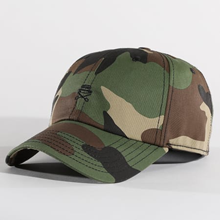Cayler And Sons - Casquette Small Icon Vert Kaki Camouflage