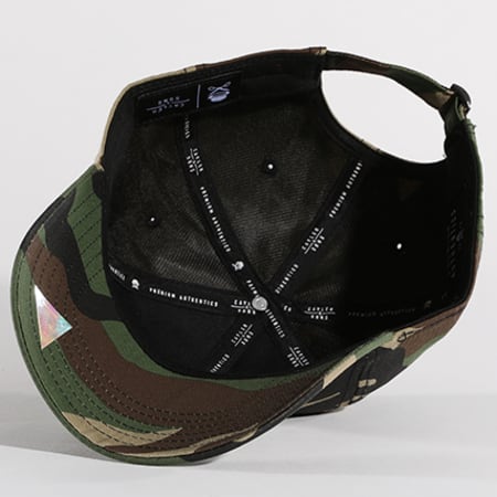Cayler And Sons - Casquette Small Icon Vert Kaki Camouflage
