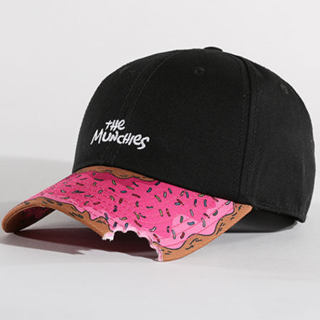 Cayler And Sons - Casquette Munchies Noir Rose