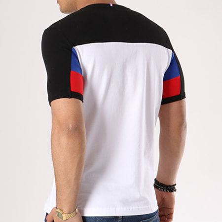 Le Coq Sportif - Tee Shirt Inspi Football 1810680 Blanc Noir Bleu Marine Rouge