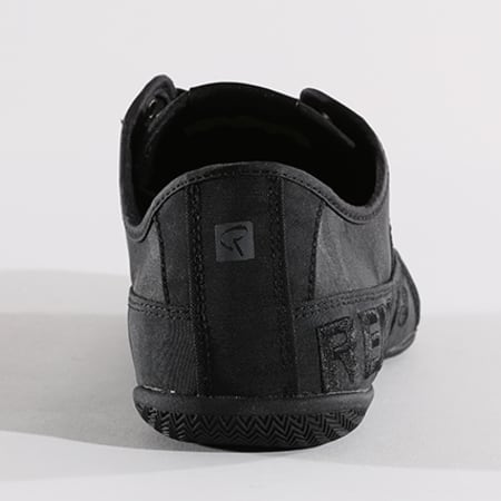 Chaussures basses toile Redskins Janeli noir camo canvas Noir 45085 Neuf 
