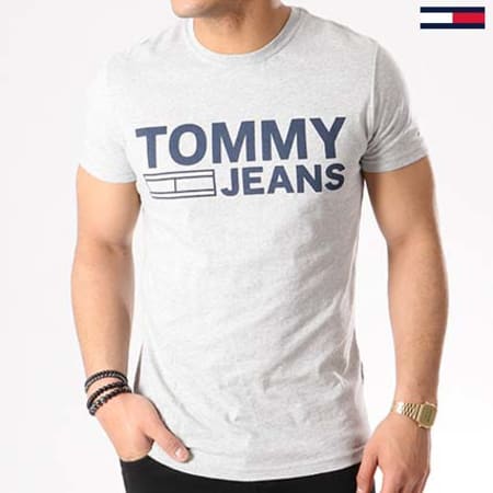 Tommy Hilfiger - Tee Shirt 2192 Gris Chiné 
