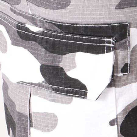 Dickies - Short Cargo New York Gris Anthracite Blanc Camouflage