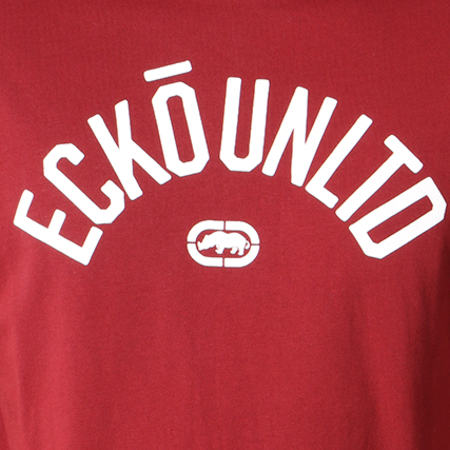 Ecko - Tee Shirt 1054 Bordeaux Noir